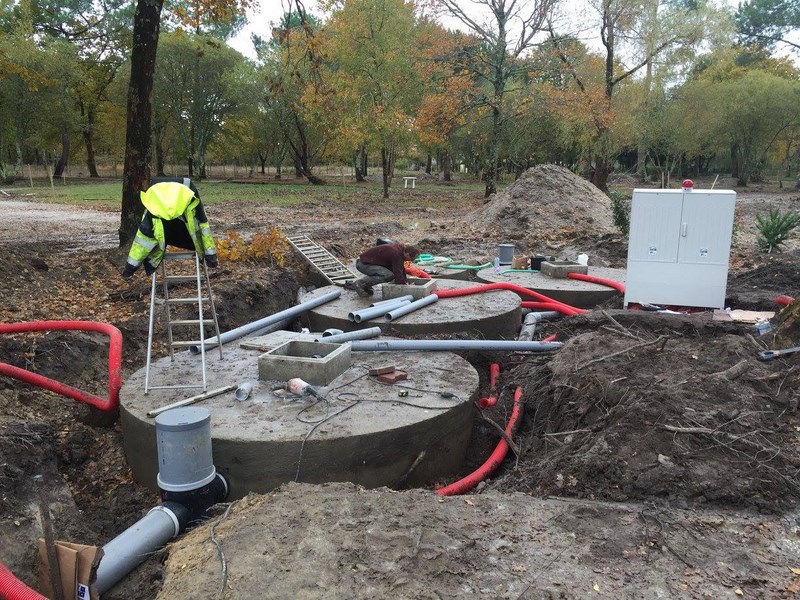 Installation station d