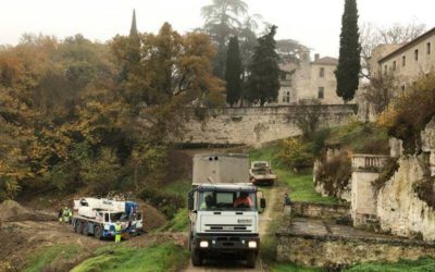 Station d’épuration AQUAMAX Pro G 60 EH dans un monastère près d’Agen