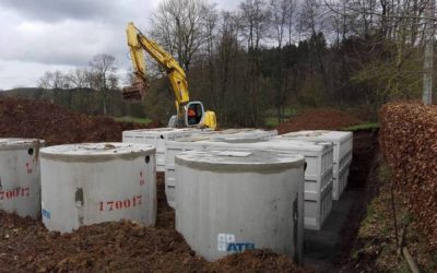 Station d’épuration SBR 600 EH pour un camping dans les Ardennes